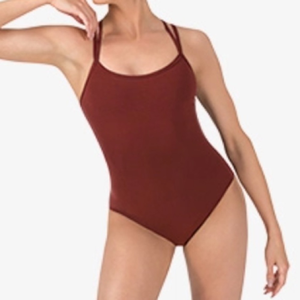 Maroon Bodysuit/Leotard